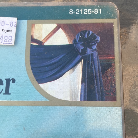 NWT Vtg Springs Window Fashions Magic Swag Holder Brass Finish 2 Pkgs of 2 - Picture 3 of 4